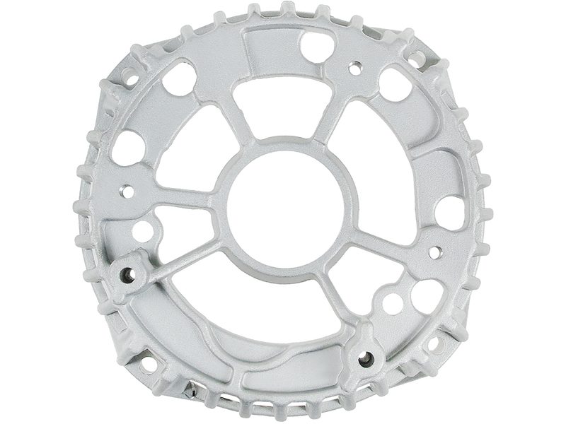 Alternator diode-side bracket