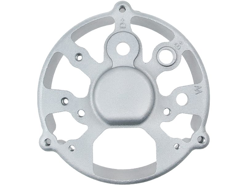 Alternator diode-side bracket