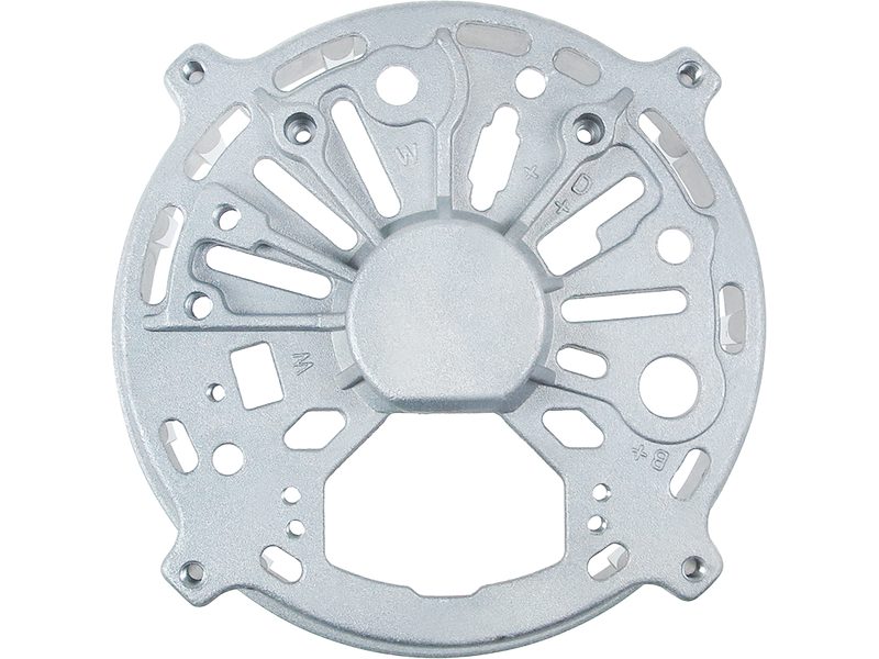 Alternator diode-side bracket