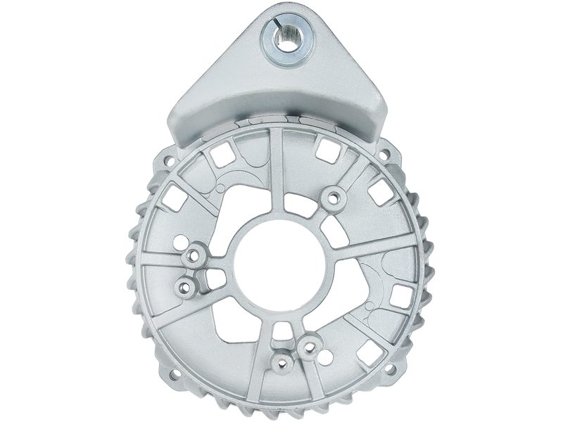 Alternator diode-side bracket