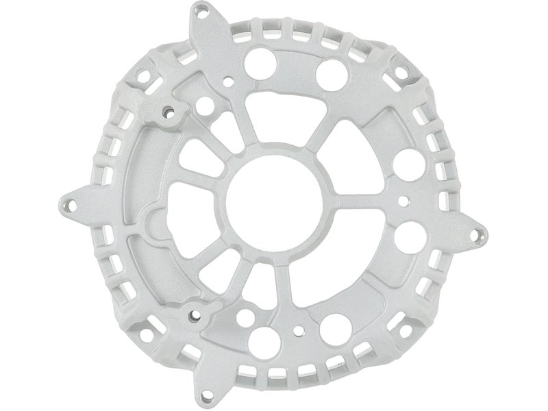 Alternator diode-side bracket