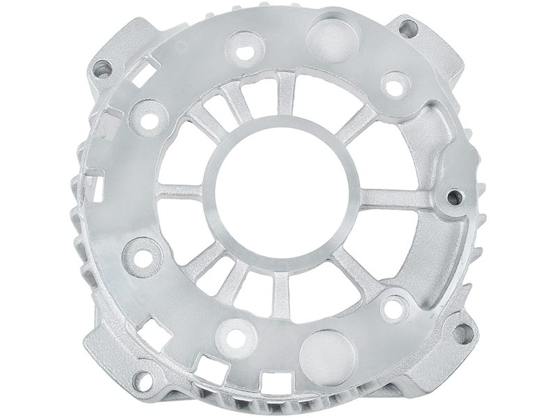 Alternator diode-side bracket