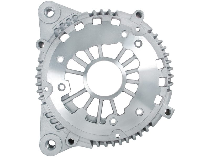 Alternator diode-side bracket