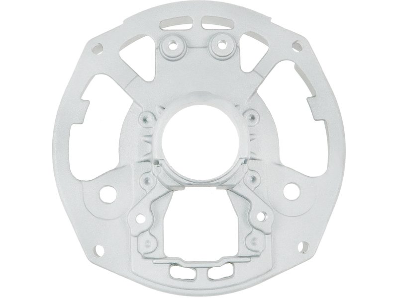 Alternator diode-side bracket
