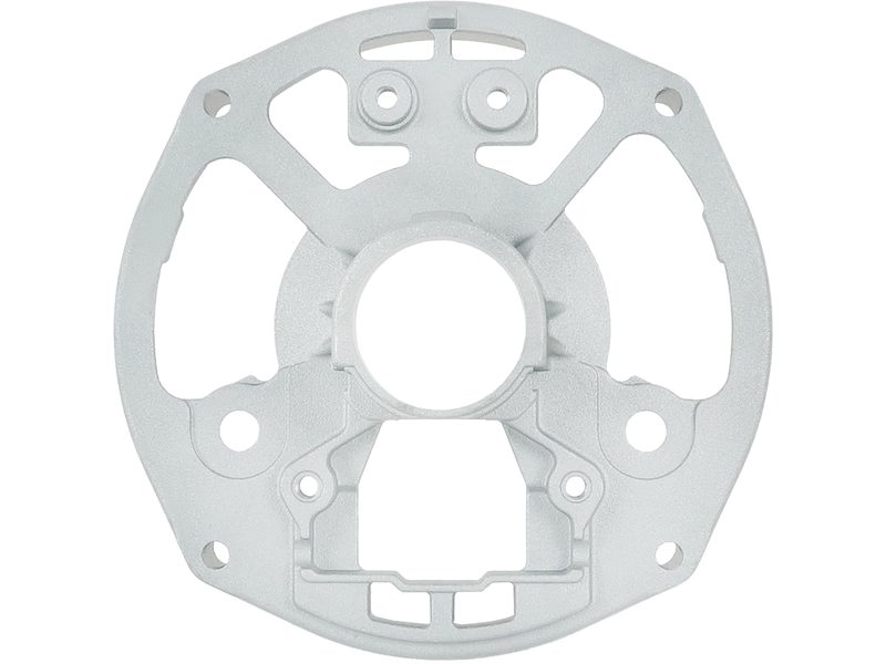 Alternator diode-side bracket