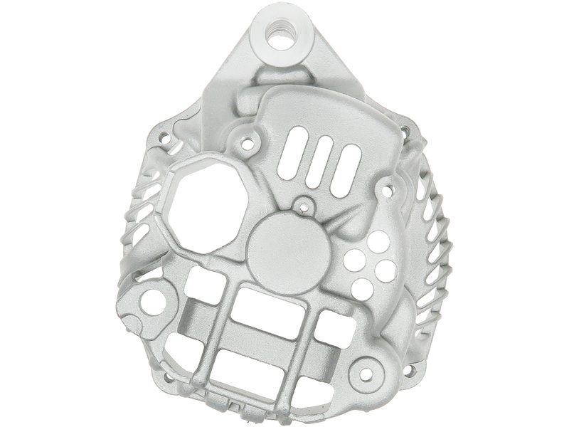 Alternator diode-side bracket