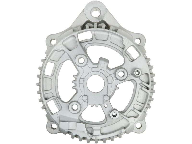 Alternator diode-side bracket