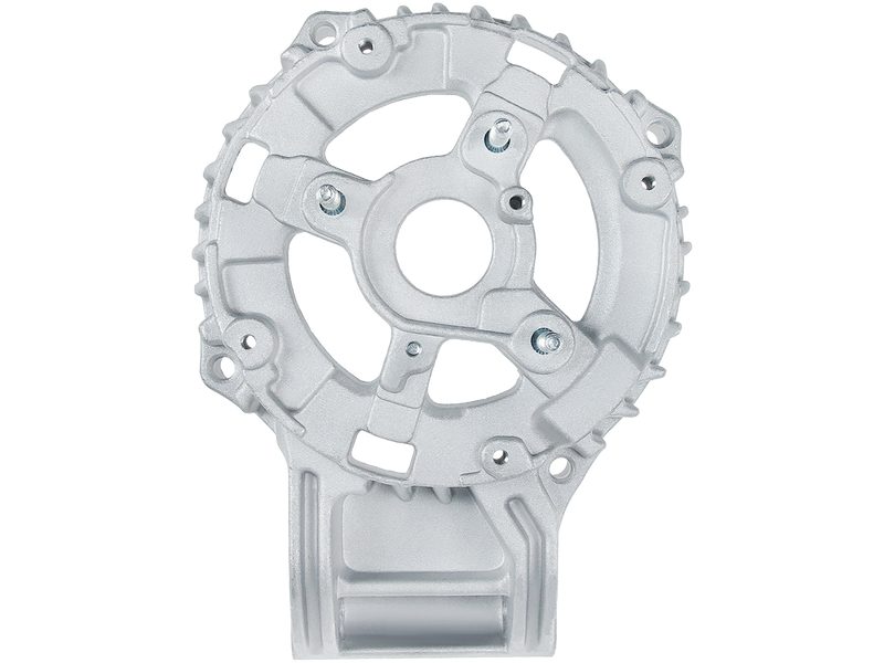 Alternator diode-side bracket