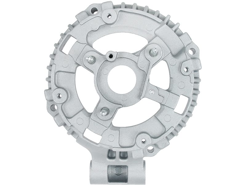 Alternator diode-side bracket