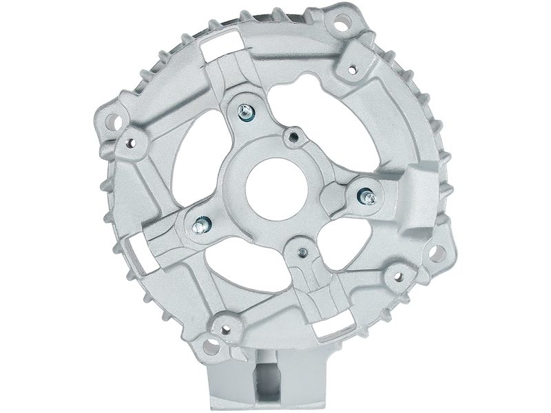 Alternator diode-side bracket