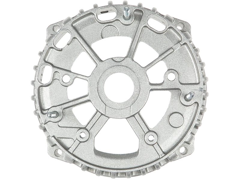 Alternator diode-side bracket