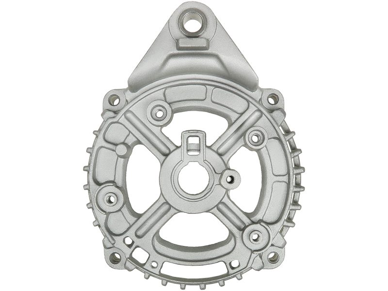 Alternator diode-side bracket