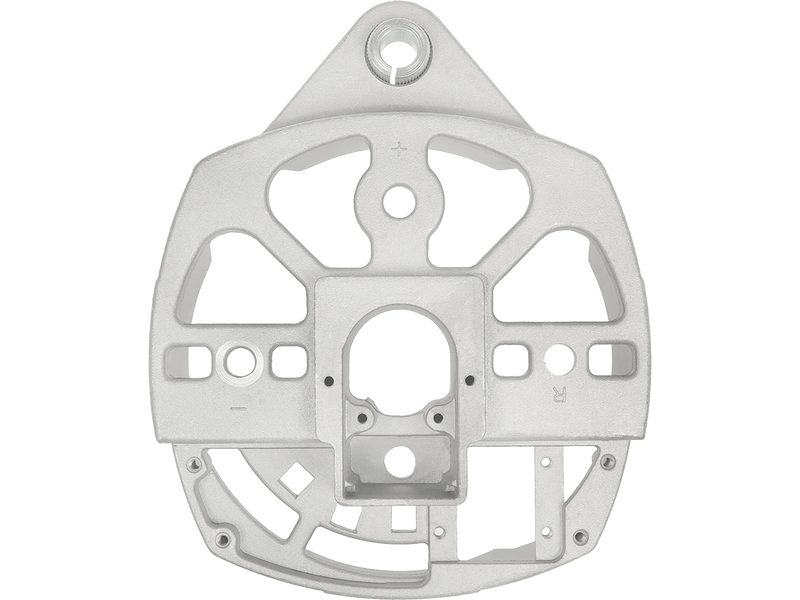 Alternator diode-side bracket