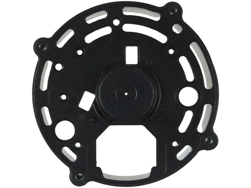 Alternator diode-side bracket