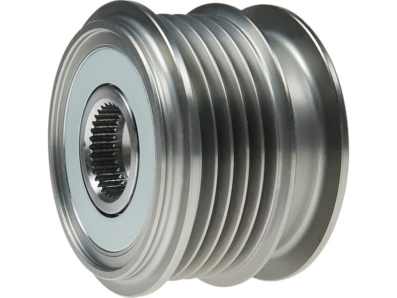Alternator freewheel pulley
