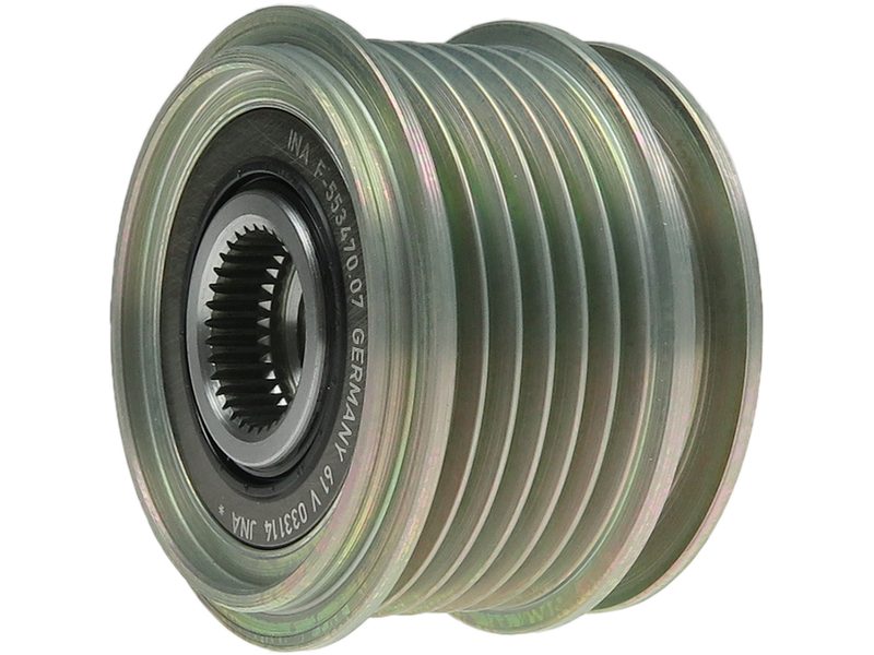 Alternator freewheel pulley