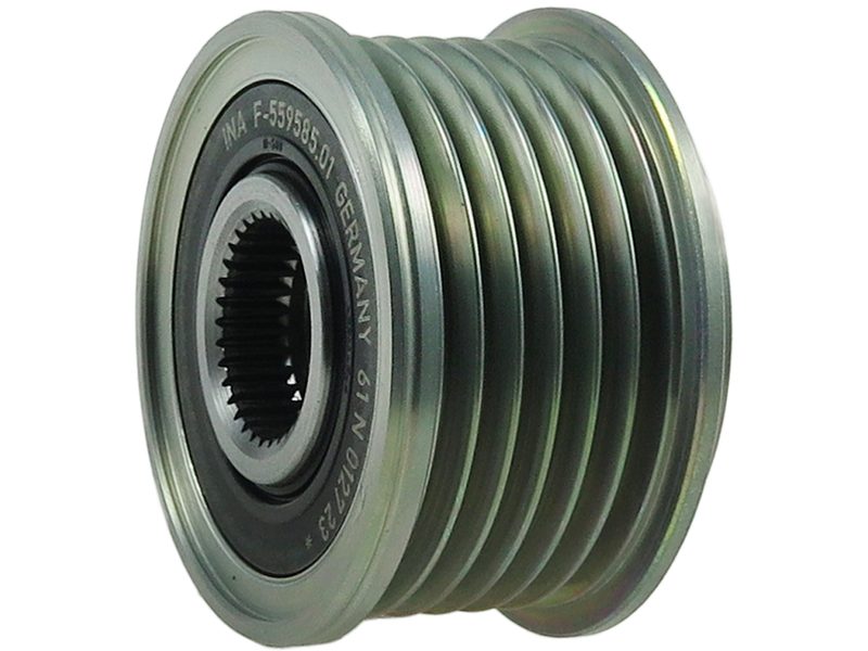 Alternator freewheel pulley