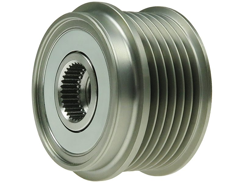 Alternator freewheel pulley