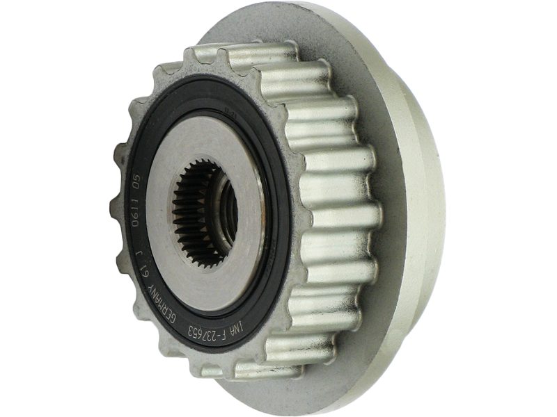 Alternator freewheel pulley