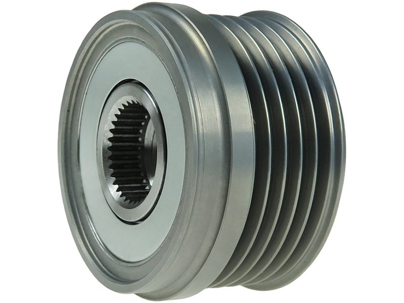 Alternator freewheel pulley