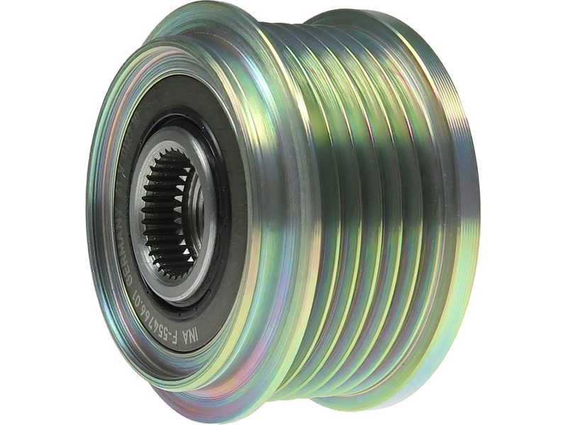 Alternator freewheel pulley