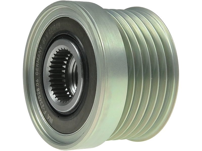 Alternator freewheel pulley