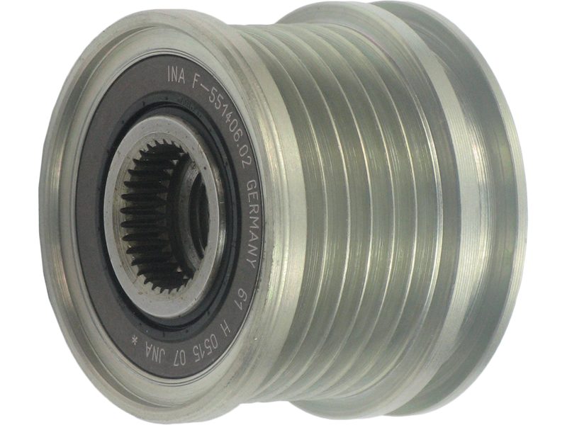 Alternator freewheel pulley