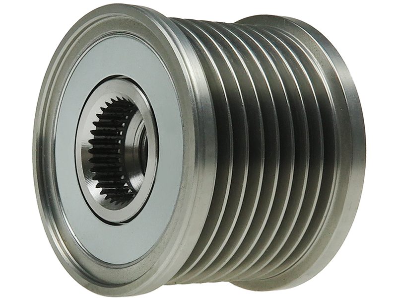 Alternator freewheel pulley