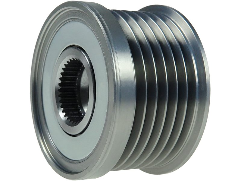 Alternator freewheel pulley