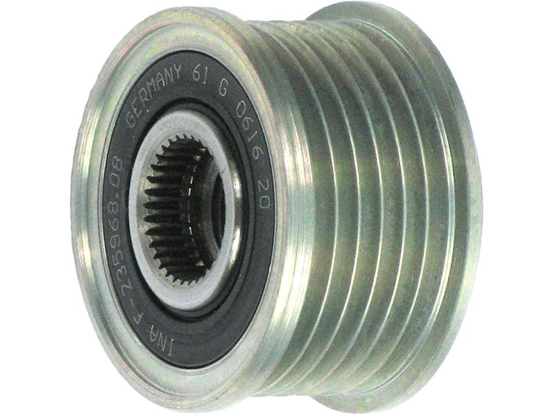 Alternator freewheel pulley