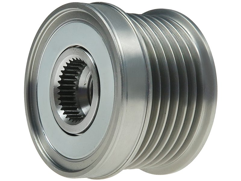 Alternator freewheel pulley