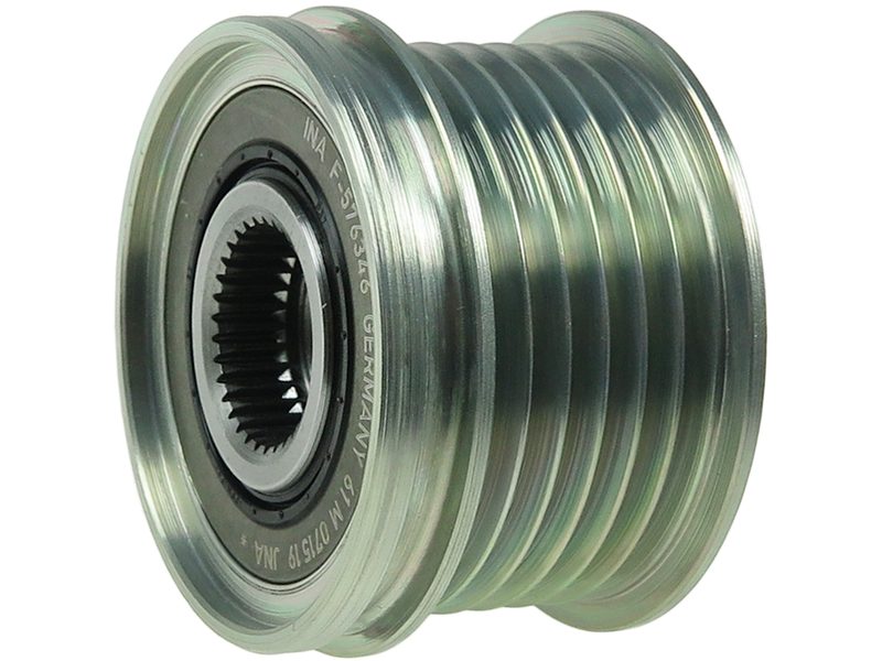Alternator freewheel pulley