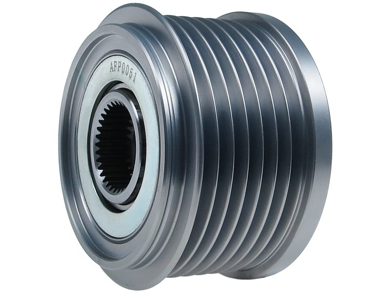 Alternator freewheel pulley