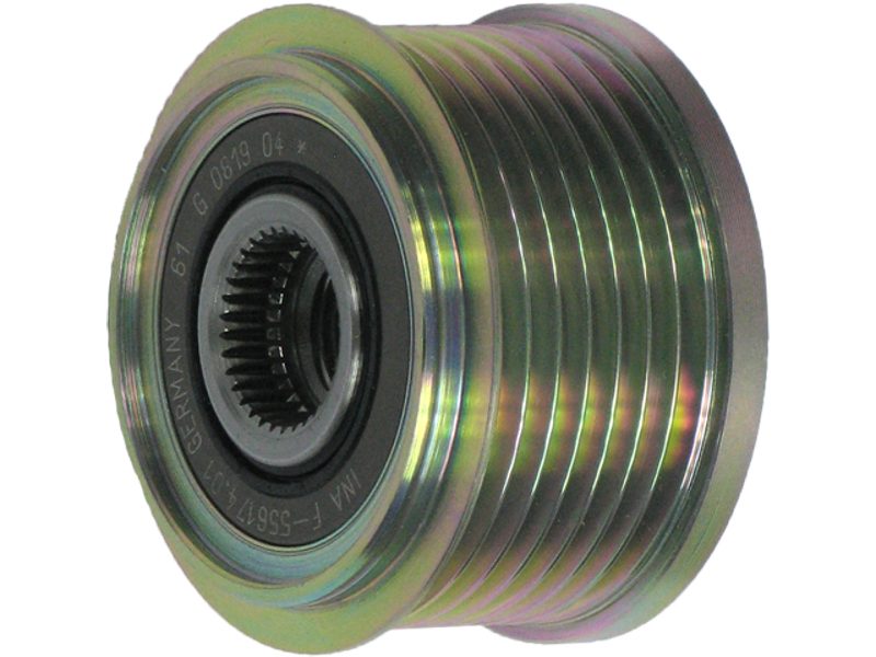 Alternator freewheel pulley