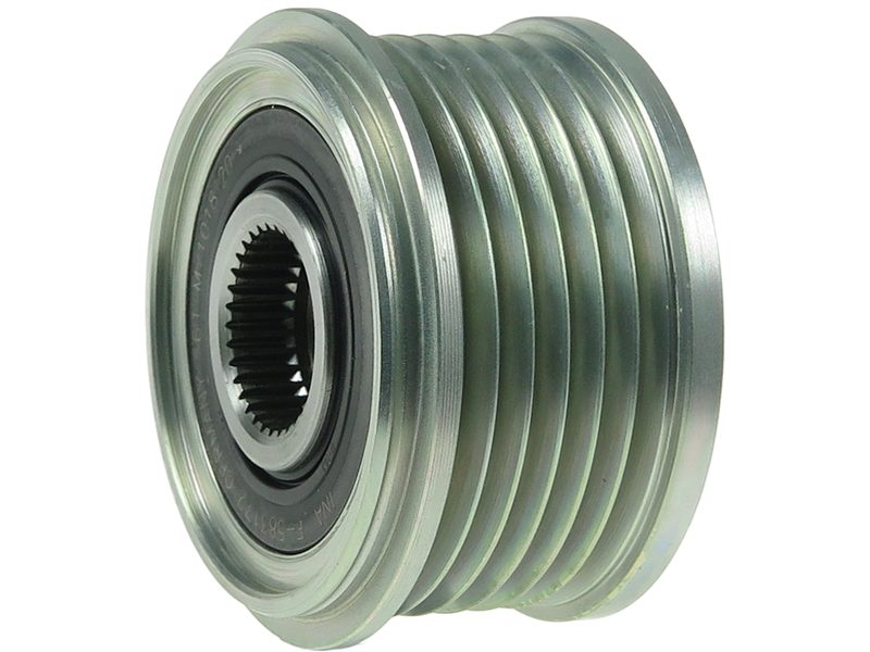 Alternator freewheel pulley