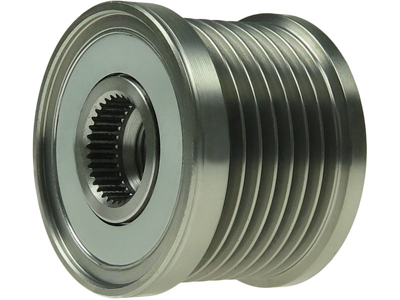 Alternator freewheel pulley
