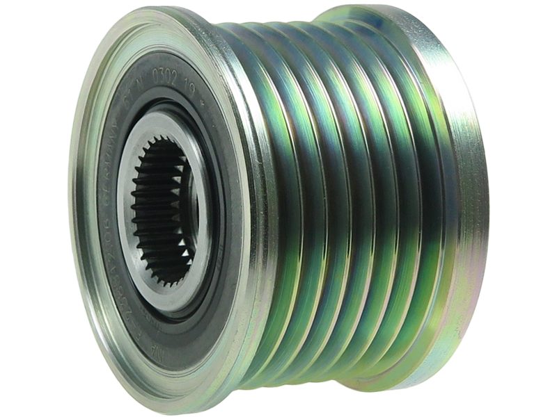 Alternator freewheel pulley