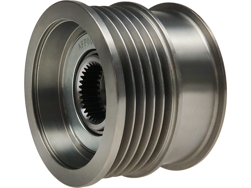 Alternator freewheel pulley