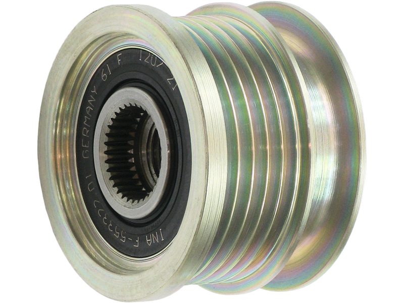 Alternator freewheel pulley