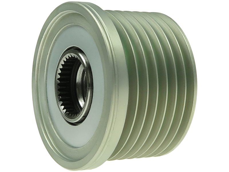 Alternator freewheel pulley