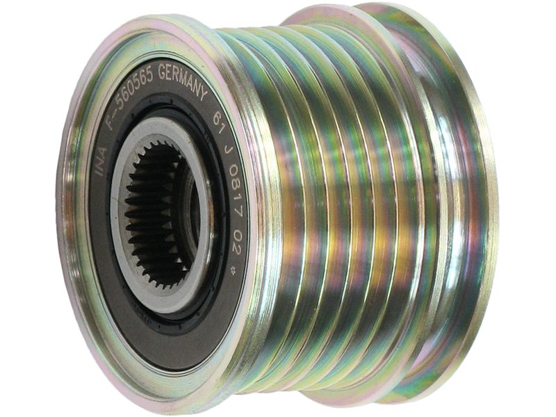 Alternator freewheel pulley