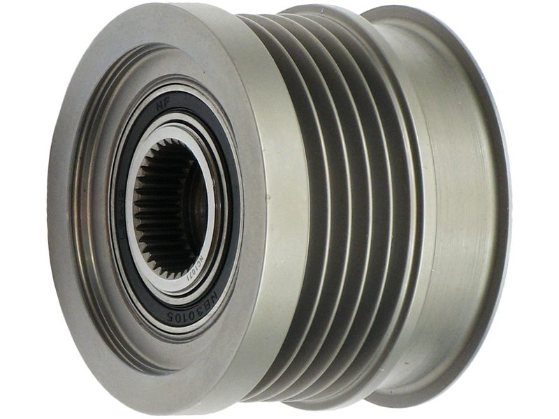 Alternator freewheel pulley