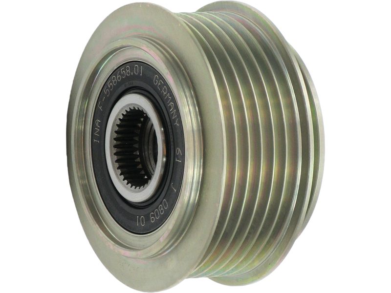 Alternator freewheel pulley