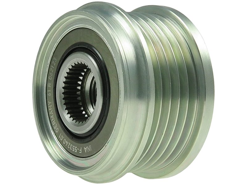 Alternator freewheel pulley