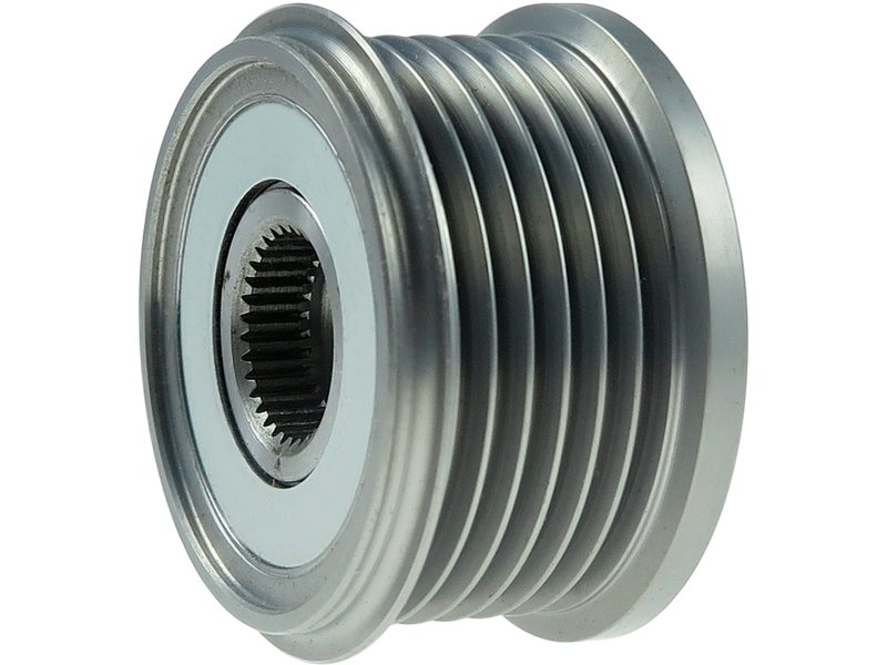 Alternator freewheel pulley