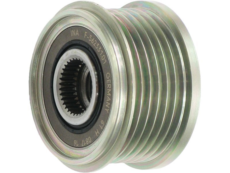 Alternator freewheel pulley