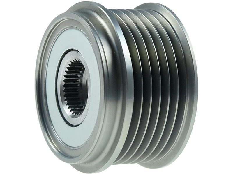 Alternator freewheel pulley
