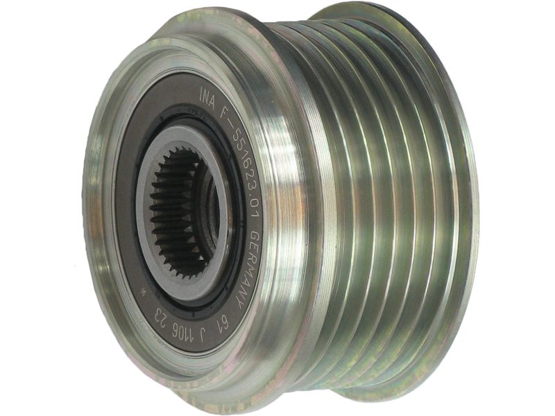 Alternator freewheel pulley