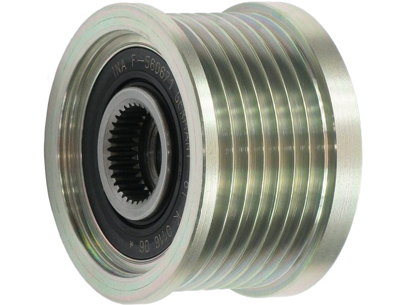 Alternator freewheel pulley