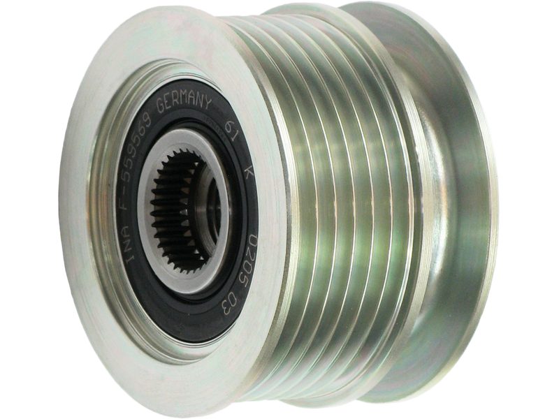 Alternator freewheel pulley